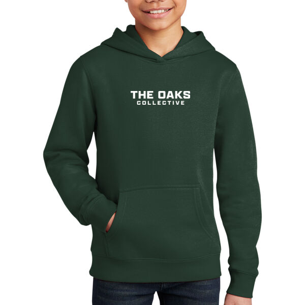 District® Youth V.I.T.™ Fleece Hoodie - Printed Logos Thumbnail